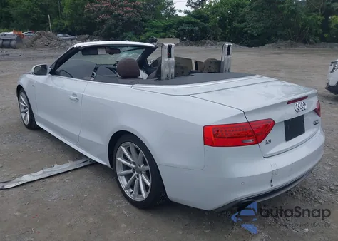 2015 Audi A5 2.0T Premium из США, поврежденный, VIN WAUMFAFH5FN007361